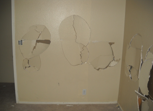 vancouver damaged drywall repaired